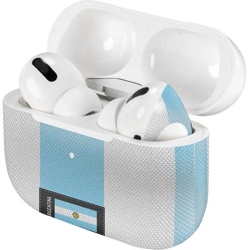 Argentina Soccer Flag AirPods Skins